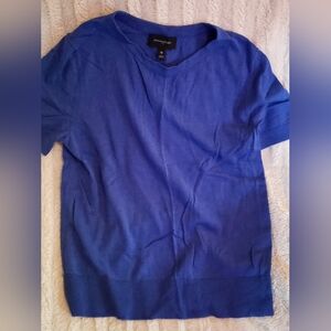 Banana Republic Royal Blue V-Neck Top